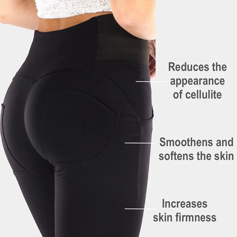 

Melody 2020 Summer Black Leggings Woman High Rise Zipper Fly Super Skinny Push Up Leggings Workout Gym Sports Leggings Women