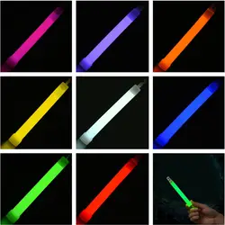 36 ultra brilhante brilho varas plus bloco a granel grau industrial 6 Polegada à prova dwaterproof água brilho vara 12 horas duração cores misturadas
