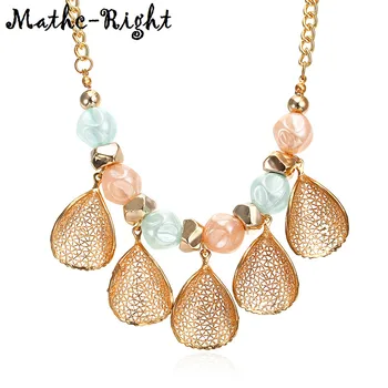 

Match-Right Necklaces & Pendants Women/Statement/Big/Beads/Chain/Lady/Choker Necklaces Women Jewelry/Pendant Necklace NR058