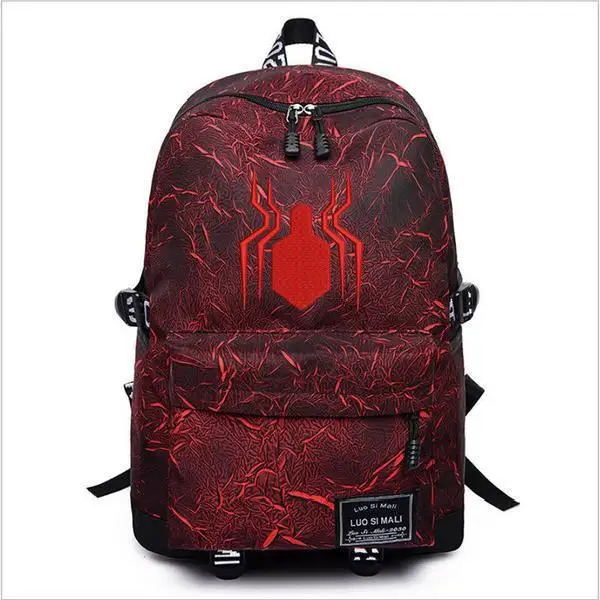 Genuine Disney Marvel Backpack Spiderman Captain America Capacity Backpack Travel Bag Men&Women Laptop Bag Mochila Escolar 4