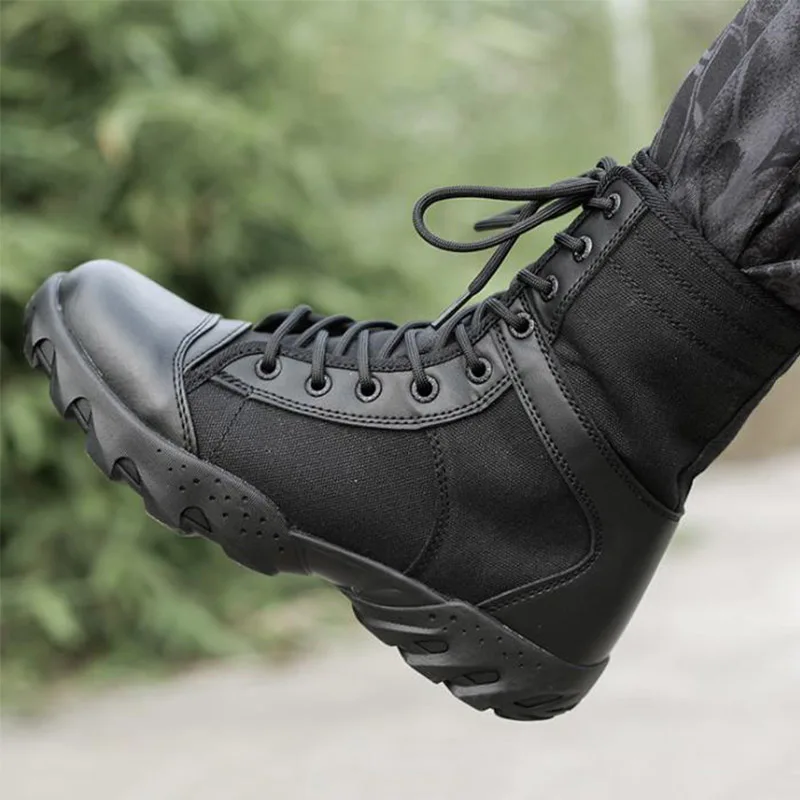 Уличные мужские военные тактические дышащие армейские ботинки сверхлегкие Нескользящие армейские ботинки походные треккинговые альпинистские спортивные ботинки