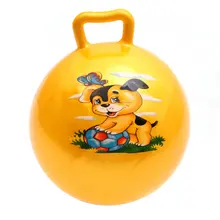 От производителя ПВХ надувной мяч ручка игрушка экологически чистый прыгающий шар для детей 45 см блестящая сторона большая рука