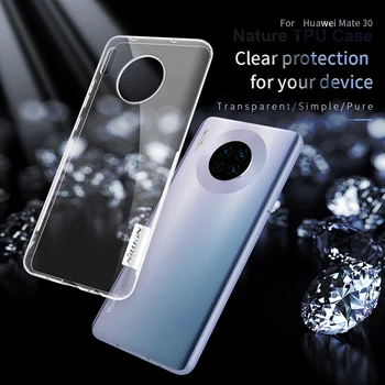 

NILLKIN For Huawei Mate 30 Case Soft TPU Silicone Transparent Clear Case For Huawei Mate 30 Pro 5G Back Cover