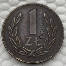 Польша 1957 копия монет с фокусным расстоянием 25 мм