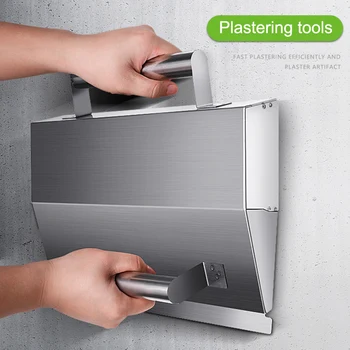 

Newly Quick Stainless Steel Concrete Wall Plaster Scraper With Handle VA88