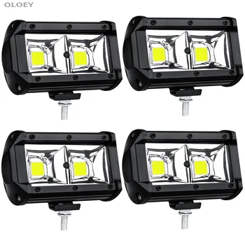 

54W Car Work Light 12V 24V 21600LM Work fog Lamp For Off-road Vehicles Trucks Motorcycles Engineering Vehicles Search Headlight