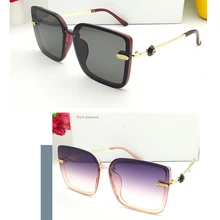 

2022 Retro Big Frame Sunglasses Fashion Square Frame Men's Sunglasses Ladies Sunglasses