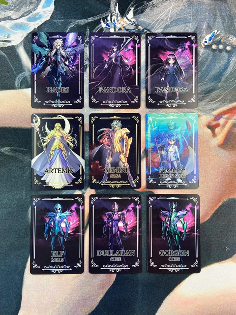 12pcs/set Saint Seiya Soul of Gold The Signs of The Zodiac Toys Hobbies  Hobby Collectibles Game Collection Anime Cards