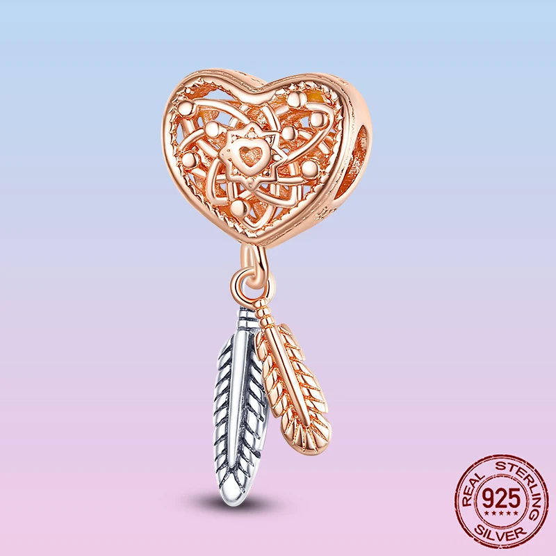 

Heart Collection 925 Sterling Silver Love Forever Heart Dangle Charm fit Original pandora Bracelet Necklace Silver 925 Jewelry