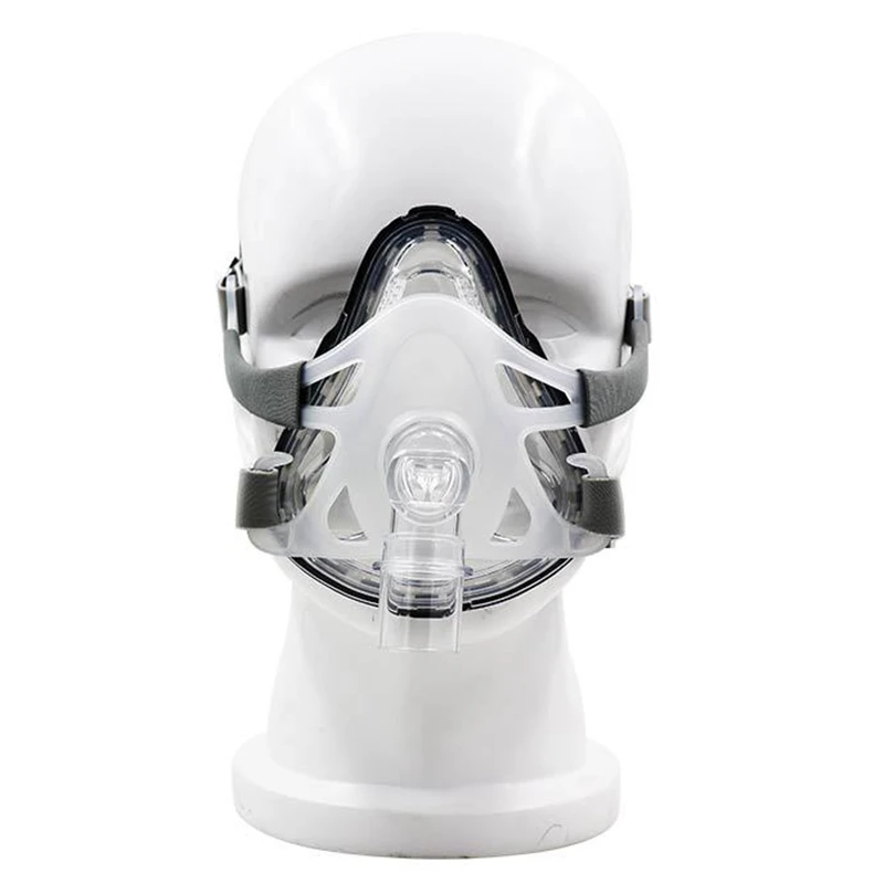 Решите маску Snore BMC FM1A маска для лица для CPAP Bipap машина копд храп и терапия сна соединяет лицо и шланг с ним