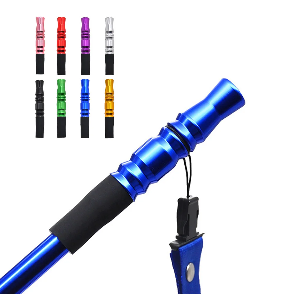 1PC Silicone & Aluminum Shisha Mouth Tip Portable Rope Strap Hookah Mouthpieces For Hookah Hose