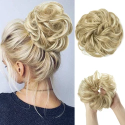 Voluminous Curly Hair Bun Extension - 1pc (22H613)