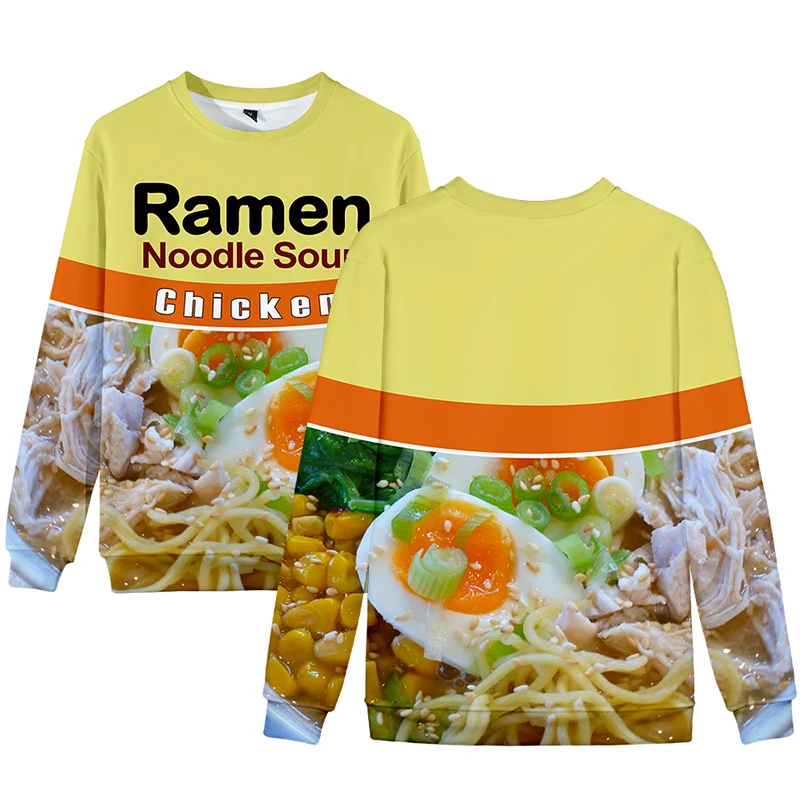 New Fashion Women/Men Ramen Noodle Soup 3D Print Casual Hoodies Sweatshirt Tops 