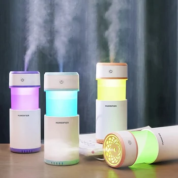 

Portable Mini Humidifier Pull-type USB Charging Humidifier Household Large Capacity Humidifier For Bedroom Living Roon