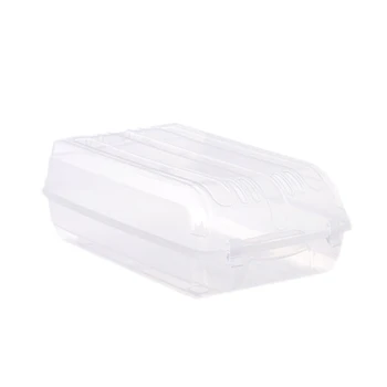

Storage Organizer Transparent Stackable Box Home Household Plastic Shoe Hotel Plastic Shoe Box-Transparent