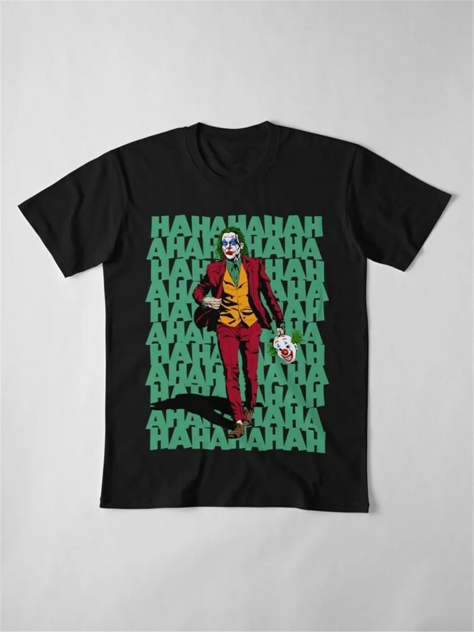 Joaquin Phoenix As Batman'S Villain Joker Arthur Fleck черная футболка Юмористическая