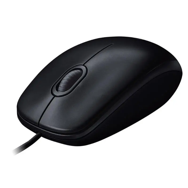 Игровая мышь logitech M100R, USB Проводная Бесшумная мышь, 1000 dpi, эргономичная оптическая мышь для настольного компьютера, ноутбука, ПК