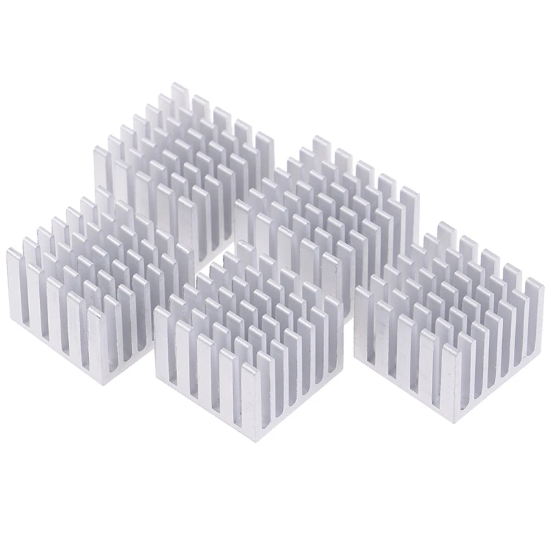 5Pcs 20x20x15/10mm Cooling Accessories DIY Heatsink CPU GPU Chip
