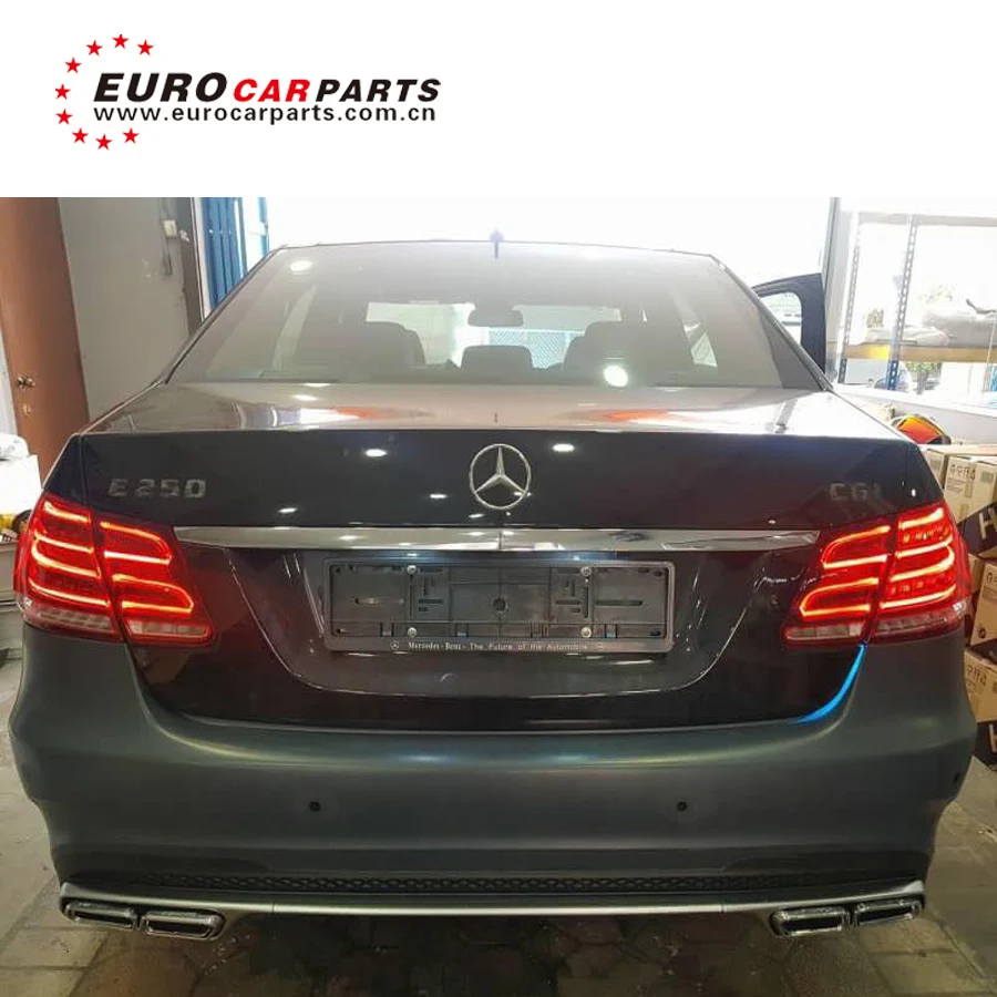 Е класс w212 e63 обвес комплект для W212 E200 E300 E260 до E63 с передний бампер капота Головной фонарь задние фонари диффузор ehaust трубы