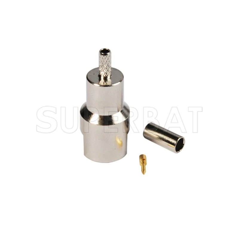 FME Crimp Male RF Coaxial Connector for RG174 RG178 RG316 LMR100 Cable