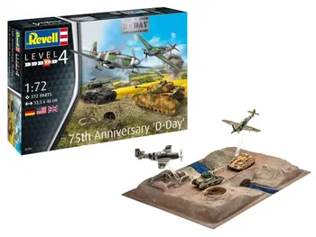 

Revell 03352 Gift-Set "D-Day 75th Anniversary"-mounting Kit plastic scale 1/72 faithfully reproduced