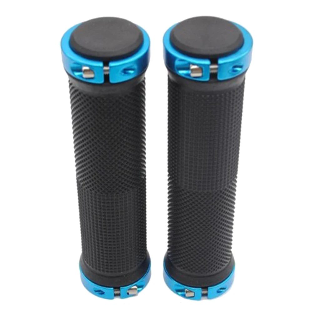 BIke Bicycle Grips Bicycle Handlebars Handlebar Road Double Lock Handle Aluminum Alloy On Cycling Handlebar Hand Cover