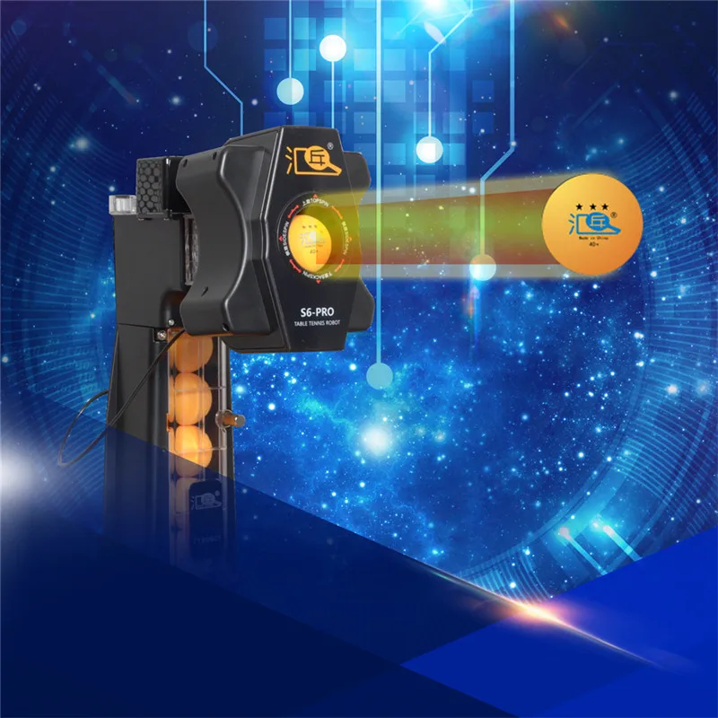 HUIPANG S6-PRO робот для настольного тенниса/машина легко собрать товары для практики многофункциональные шарики для утилизации