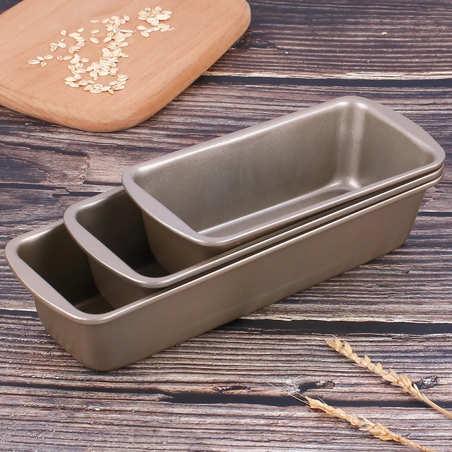 6 Pack Mini Loaf Pans,Non-Stick Baking Bread Pan,Carbon Steel Bakeware, Loaf  pan