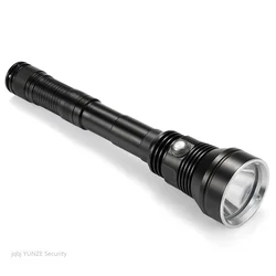 Lampe de poche puissante et étanche pour plongée sous marine, torche tactique, lumière jaune/blanche, 6000lm, batterie 26650, XHP70.2 