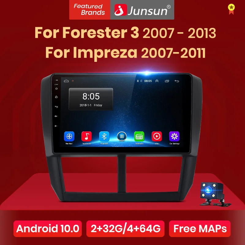 Junsun V1 Android 10 ИИ Голосовое управление 4G DSP автомобильное Радио мультимедийный