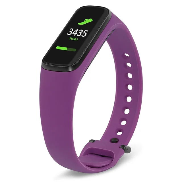 Для Galaxy Fit-e R375 наручный ремень для часов Силиконовый браслет для samsung Galaxy Fit e умный браслет Сменные аксессуары - Цвет ремешка: Фиолетовый