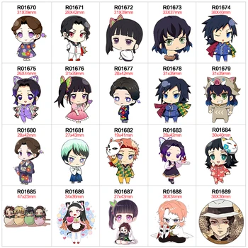 

30pcs/lot Japan Cartoon Resin Flat Back for Hair Bows Planar Resin Crafts for DIY Phone,DIY Handmade Materials R0167 R0168