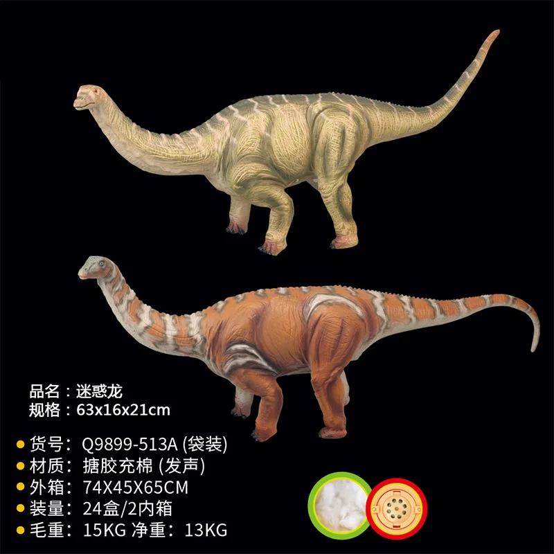 Jurassic Sound Making динозавр модель игрушки винил большой размер ic t-Rex Модель Детская игрушка подарок