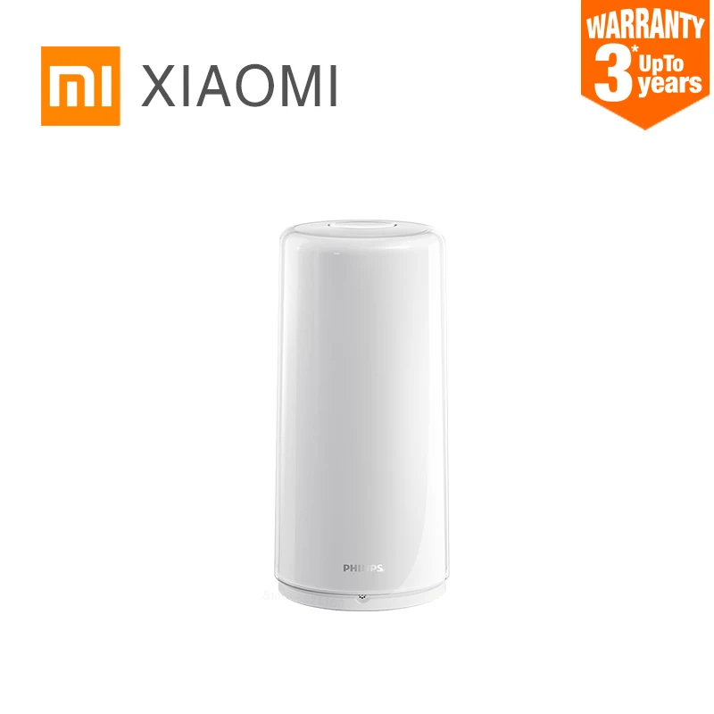 Смарт светодиодные настольные лампы XIAOMI MIJIA Philips ночник для спальни с USB зарядкой