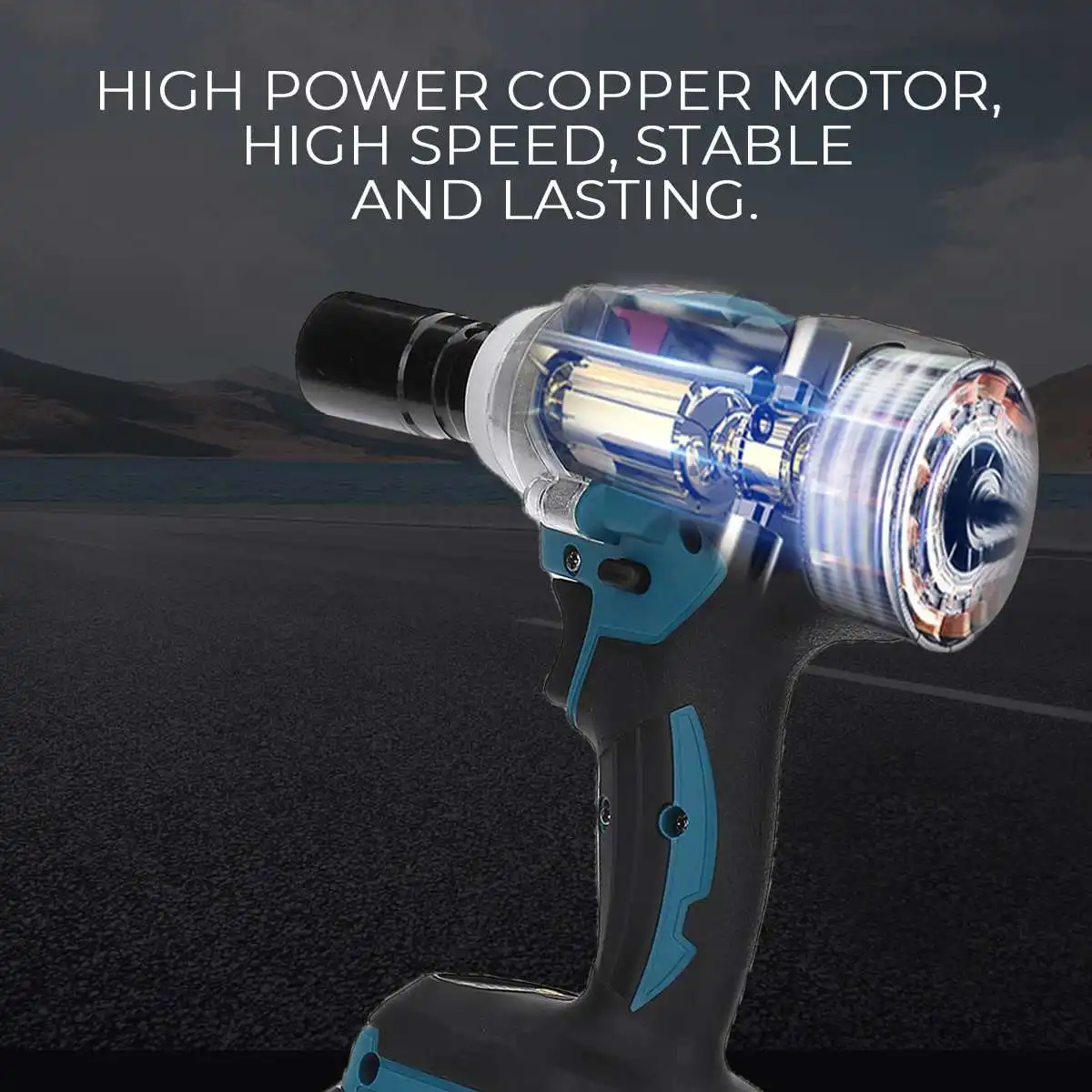 100-240V 520NM бесщеточный Электрический гайковерт с гнездами 128VF Li батарея ручная дрель установка электроинструменты