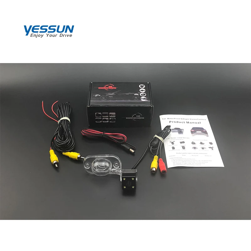 Yessun автомобильные аксессуары камера заднего вида CCD для hyundai H-1 H1 VAN starex 2003 2004 2005 2006 2007 камера ночного видения - Название цвета: RC8064fullset