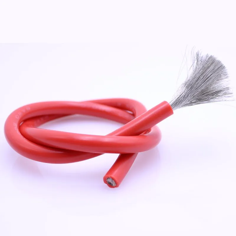Heat-resistant silicone wire12AWG 13 14 15 16awg 17 18 20 22 24 26 28 30 AWG high temperature 200 ° cold-resistant -60 °