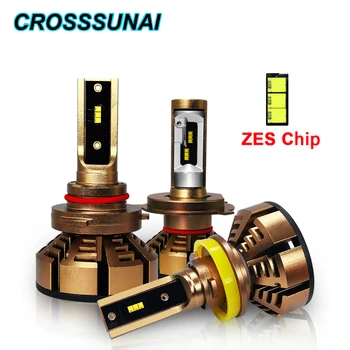 

ZES Chip h1 LED Light for Car H7 H4 led Car Headlight H1 H11 9005 9006 H8 H9 HB2 HB3 HB4 Auto Fog lamp 16000LM 6000K 80W 12V 24V