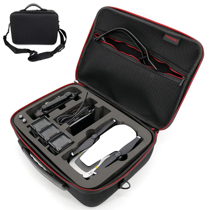 Для DJI Mavic дроны сумка чехол для переноски EVA жесткий shellPortable Spark box для DJI Дрон и аксессуары(4 батареи) сумки для хранения