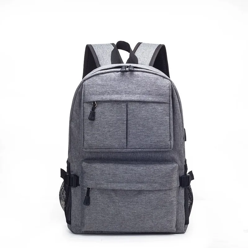 

USB charging backpack Men's Outdoor Travel bag Women's Leisure schoolbag computer double shoulder bag Gift customization