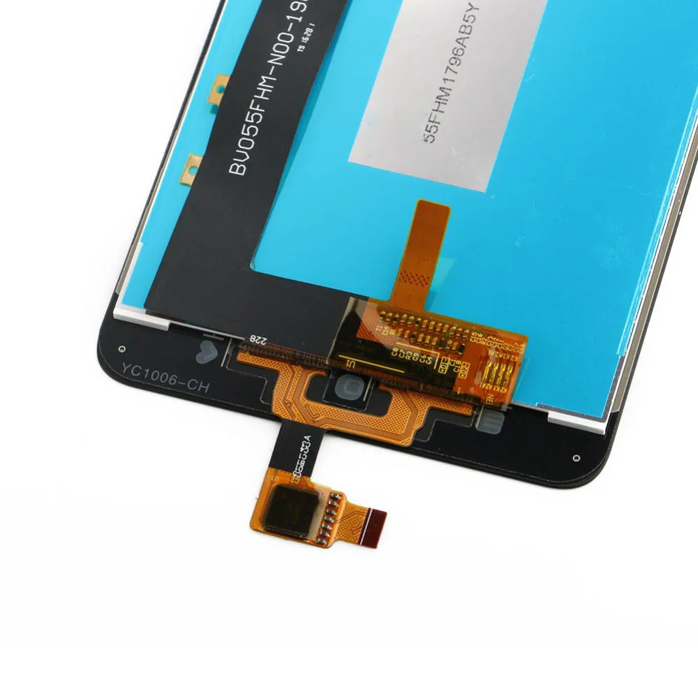 Оригинальный 10 сенсорный ЖК дисплей для Xiaomi Redmi Note 4 с рамкой экран в сборе Helio X20