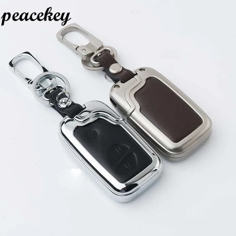 Peacekey цинковый сплав + кожаный чехол для автомобильного ключа Lexus ES240 RX350 rx270 IS250 GS300