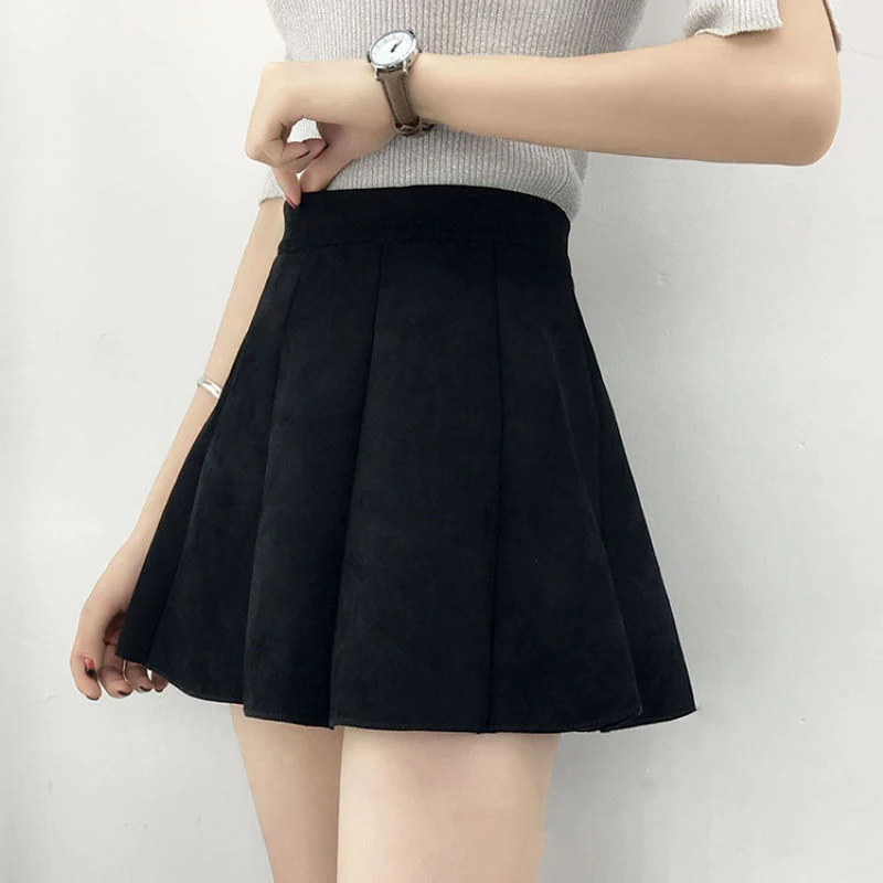 Short suede skirt Clearance