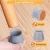 16шт Кремниевая Мебель Защитная Крышка Ножки Стола Pad Floor Protector Для ножки Стула Защита Пола Противоскользящие ножки Стола