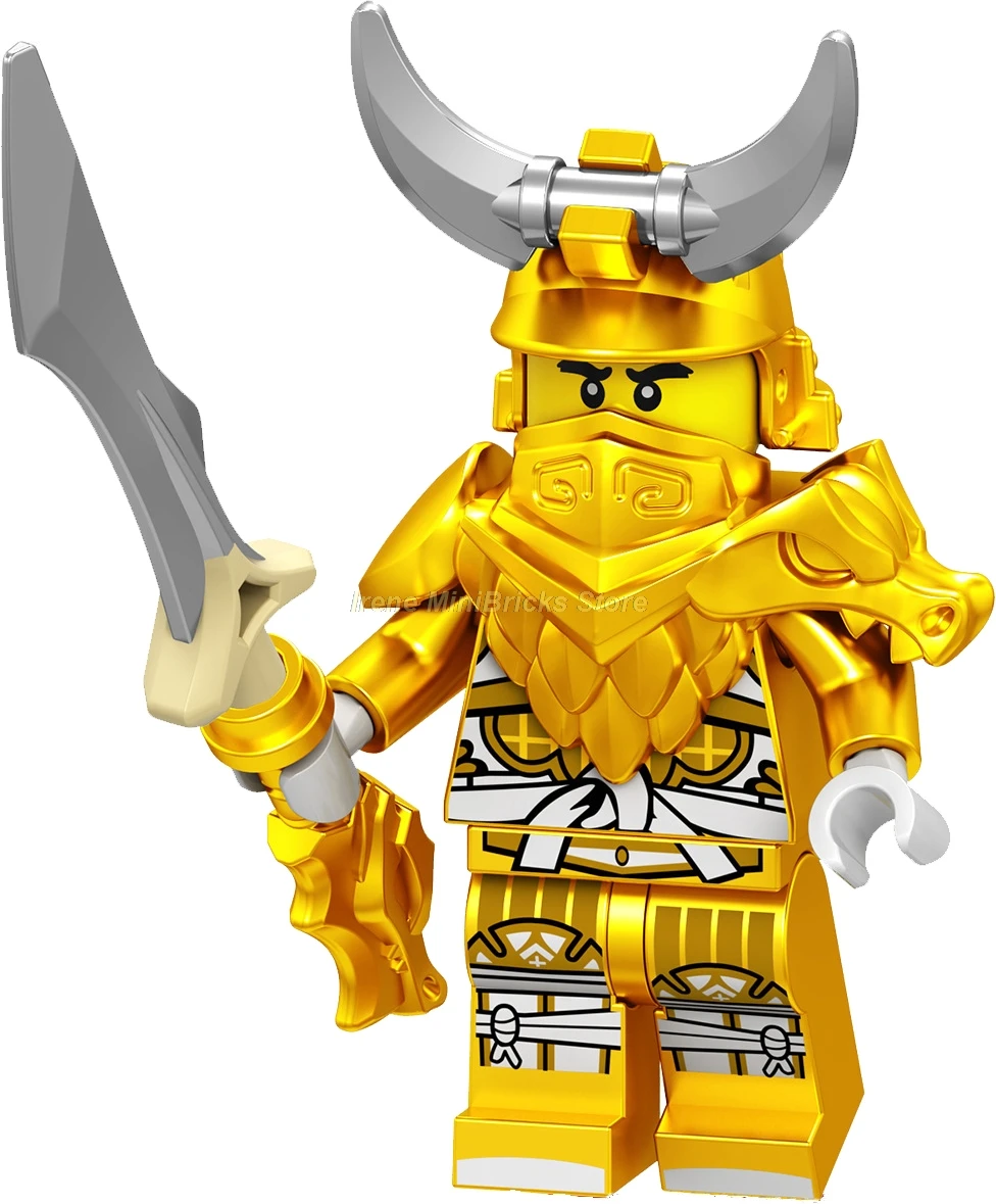 Ниндзя ня, Kai Lloyd Master Wu, милый мультяшный аниме, детские строительные блоки, кубики, Ninjagoed, игрушки ниндзя для детей