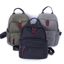 Oxford backpack women 2020 new fashion women nylon softback waterproof casual canvas college student bag backpack army green