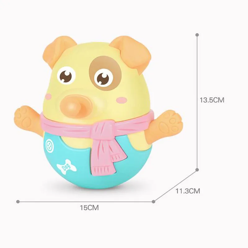 1 шт. Милая собачка мультяшная погремушка Детская кукла развивающие игрушки