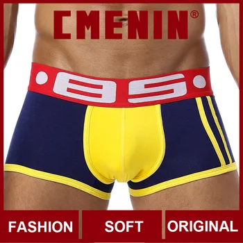 

CMENIN Sexy Gay Men Underwear Boxer Cueca Male Panties Cotton Mens Underware Man Underpants Fashion Breathable Boxershorts 2020