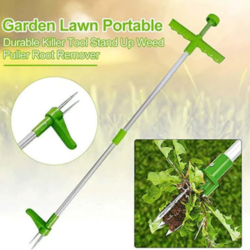 Съемник портативный для сада газона с длинной ручкой, алюминиевый сварочный инструмент со съемной ножной педалью, инструмент для свадьбы LK