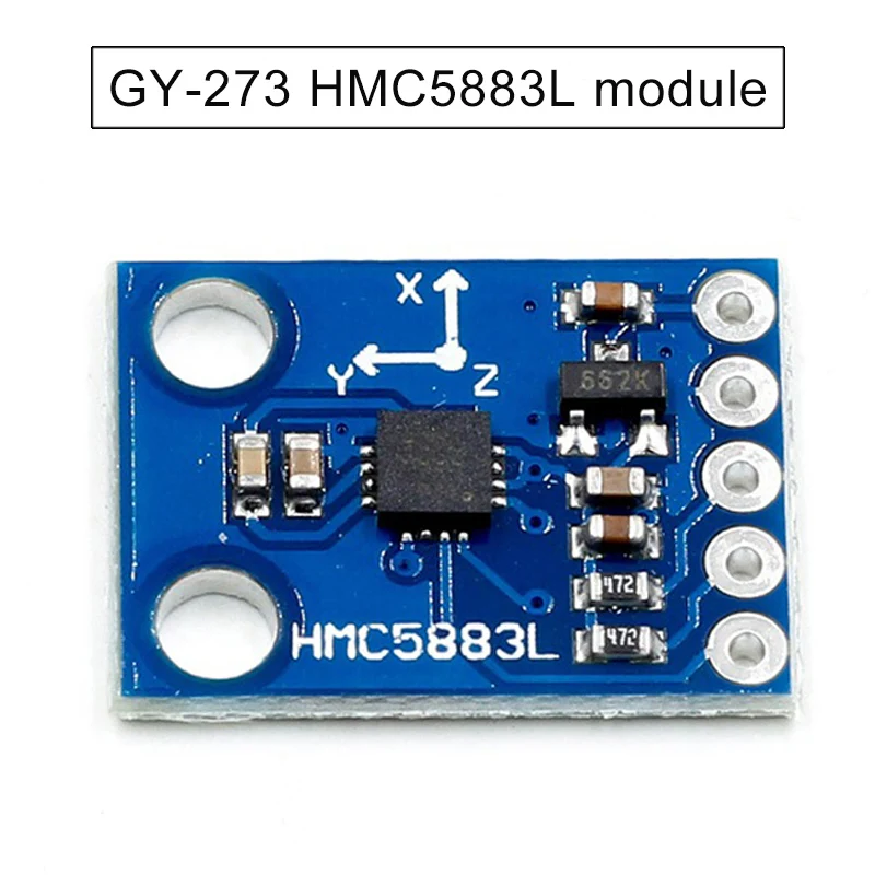 1 шт. GY-273 HMC5883L модуль 3 компас с тремя измерениями магнитометр Сенсор модуль OD889